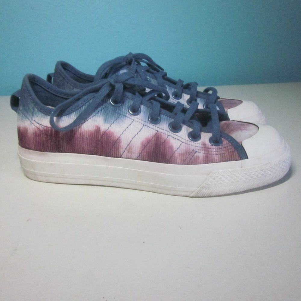Adidas Nizza RF Victory Crimson Orbit Indigo Sneakers Womens 6.5